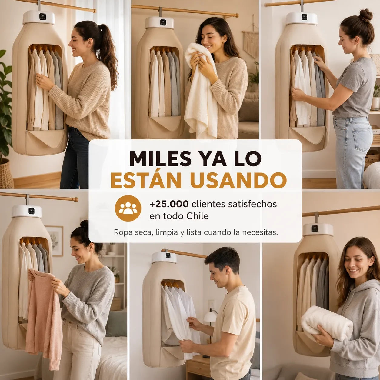 Secadora de Ropa Portátil WarmDry Pro™
