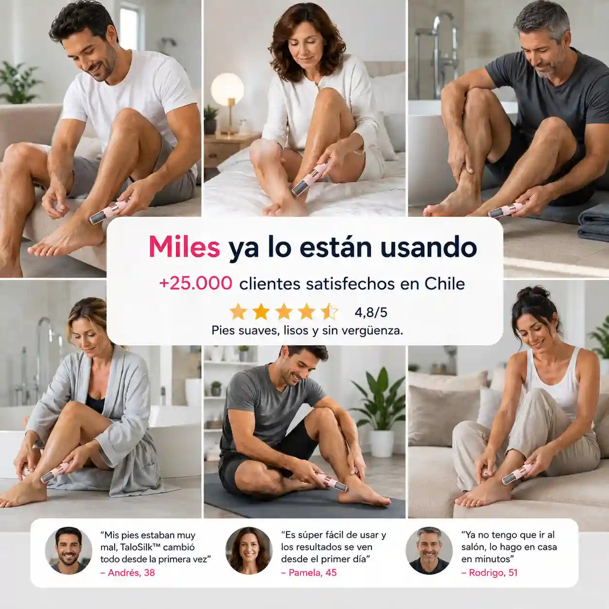 Removedor Callos Eléctrico Recargable TaloSilk™