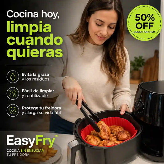 Kit de 6 Moldes de Silicona para Freidora EASYFRY™