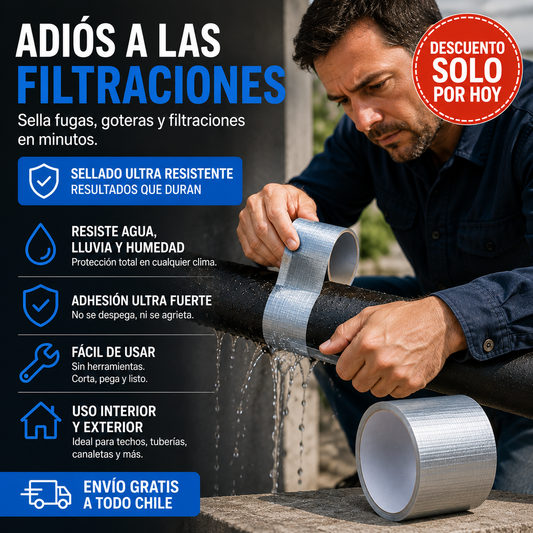 Cinta tapagoteras impermeable SellaMax™