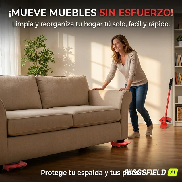 Kit levanta mueble (juego de 5 piezas)   DESLIZAPRO™