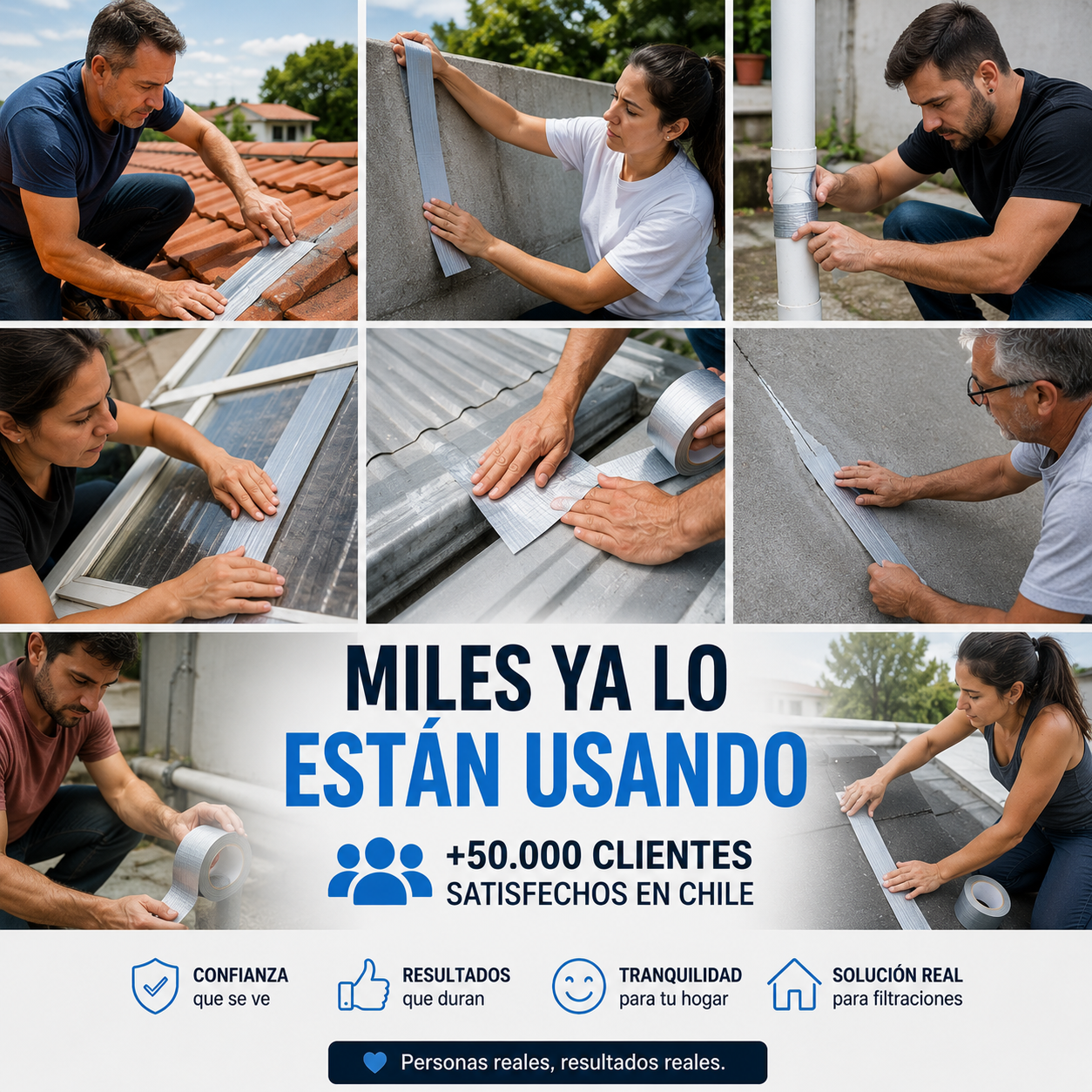 Cinta tapagoteras impermeable SellaMax™
